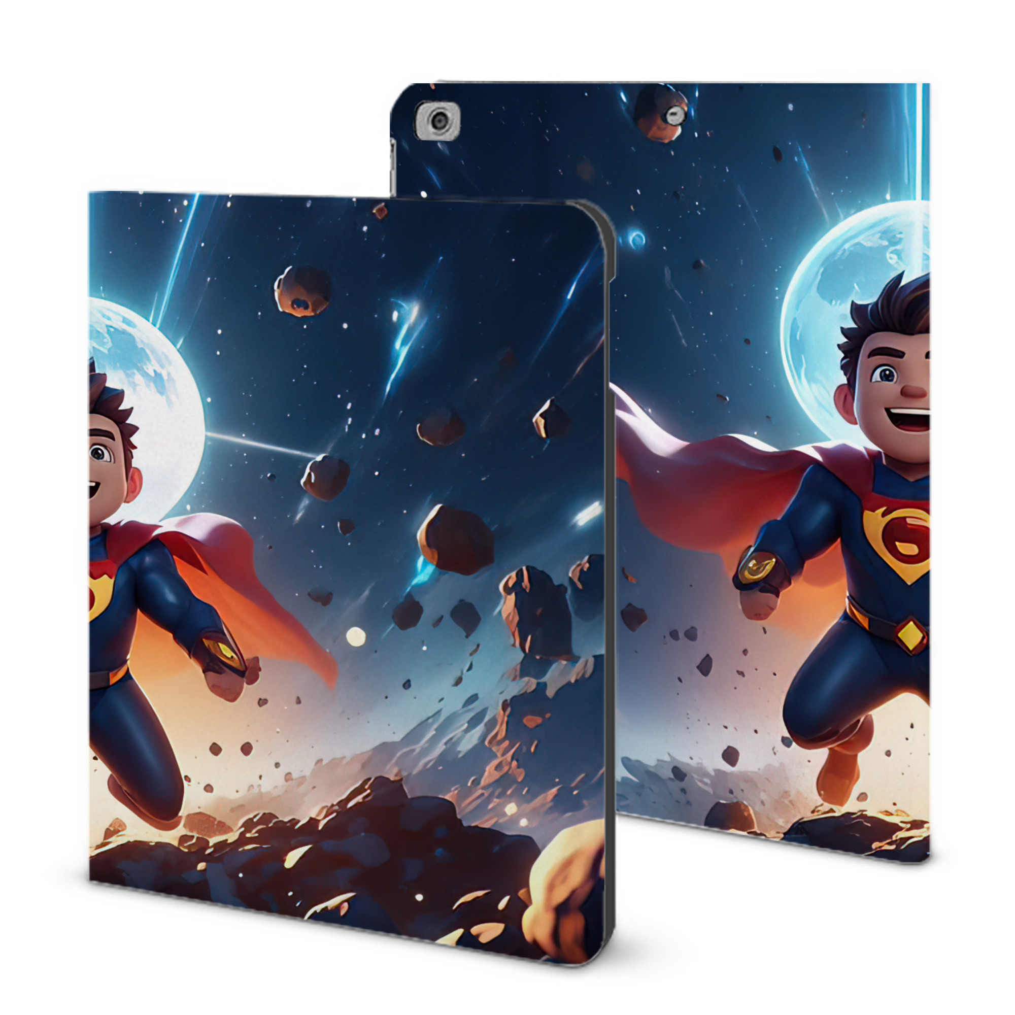 （画像用） アベンジャーズ The Avengers IPad ケース ブック型 PUレザー TPU 耐衝撃 軽量 薄型 ペン収納なし 全面保護 IPad 各モデル対応